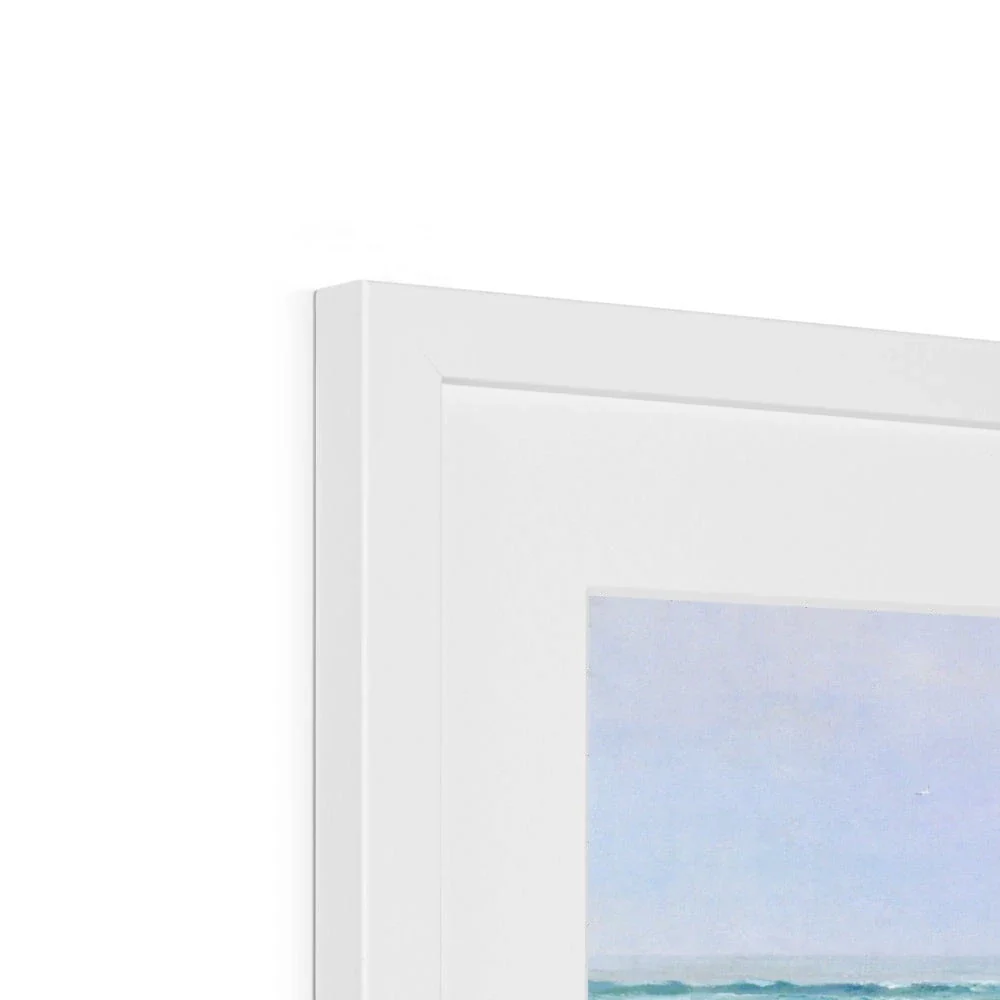 Ted Dyer Framed Open Edition Cornish Fine Art Print. 'A Cornish Summer, Gwithian'. Cornwall Art Gallery - Image 8