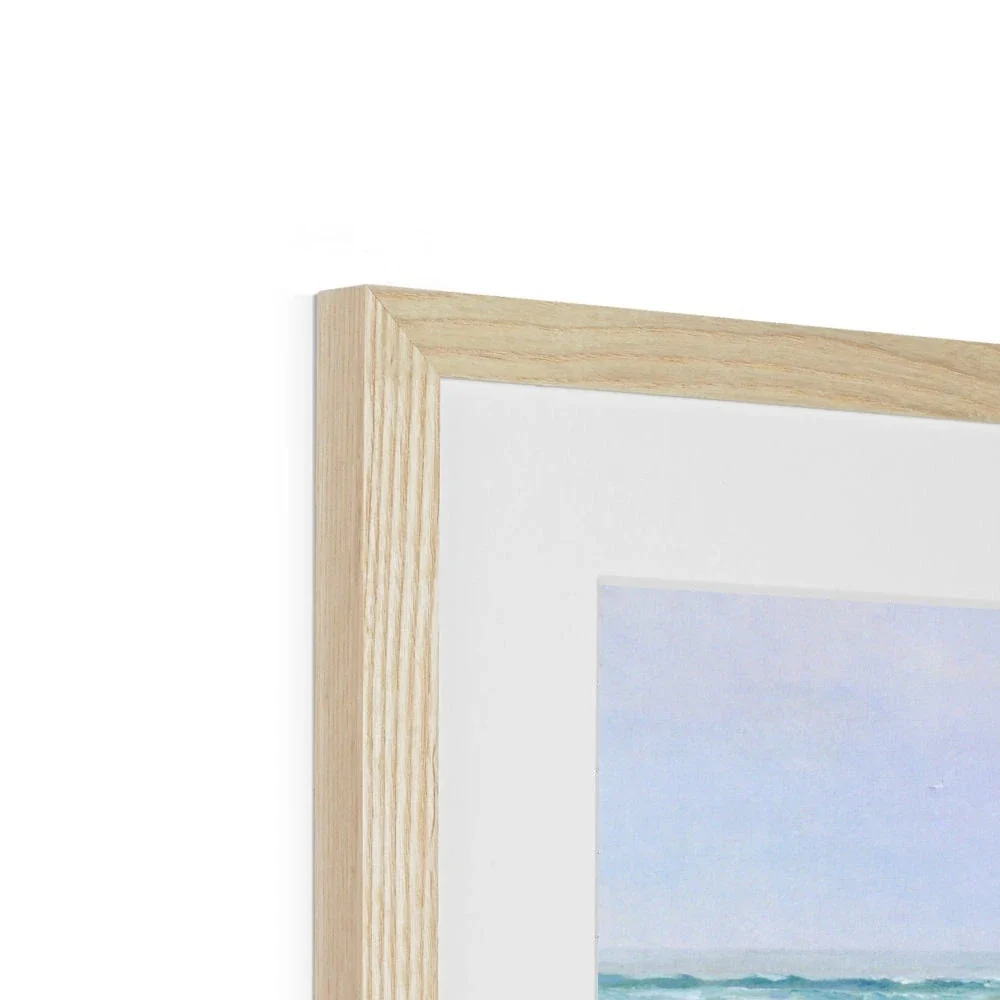 Ted Dyer Framed Open Edition Cornish Fine Art Print. 'A Cornish Summer, Gwithian'. Cornwall Art Gallery - Image 9