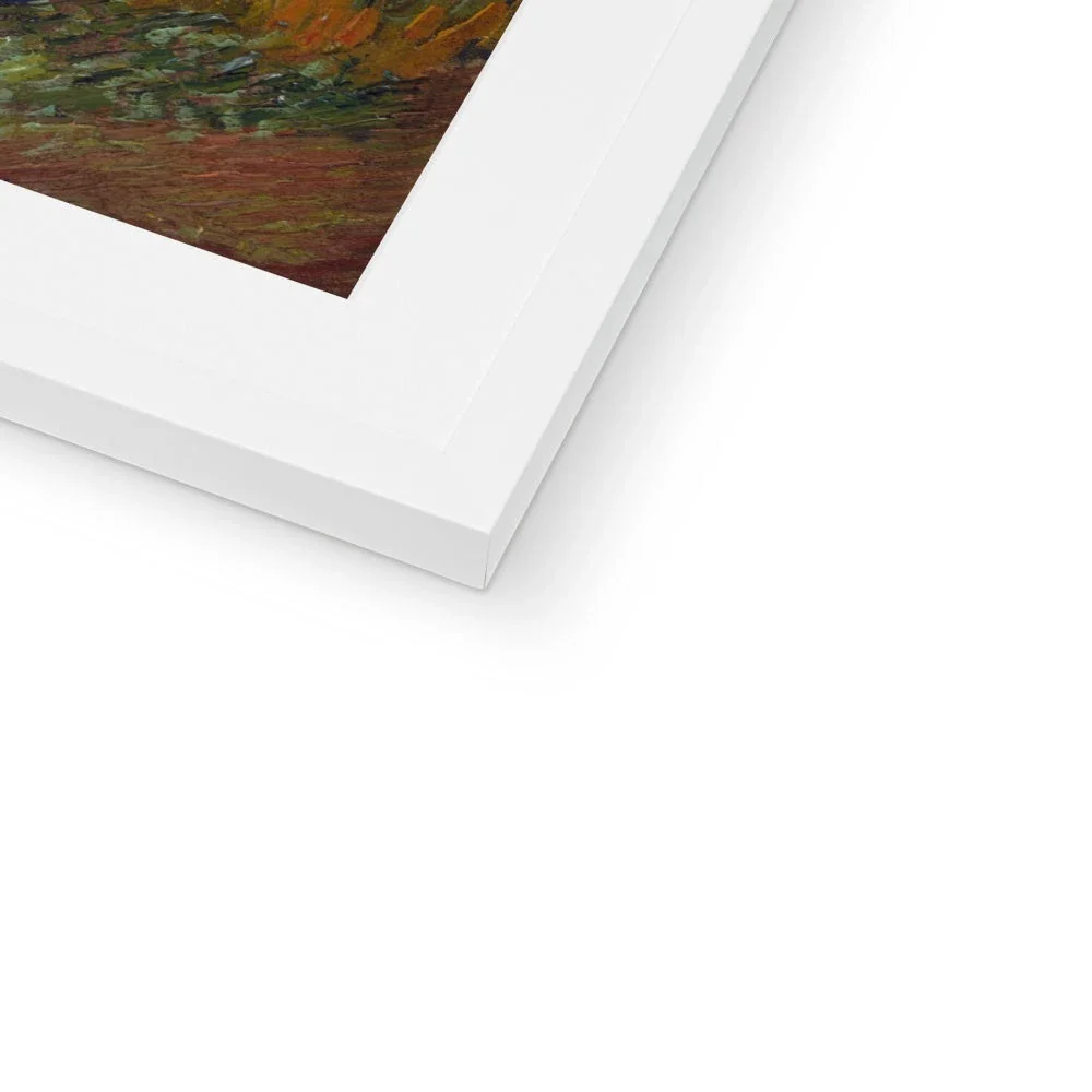 'Bouquet of Flowers a Vase' Garden Still Life by Vincent Van Gogh. Framed Open Edition Fine Art Print. Historic Art - Image 8