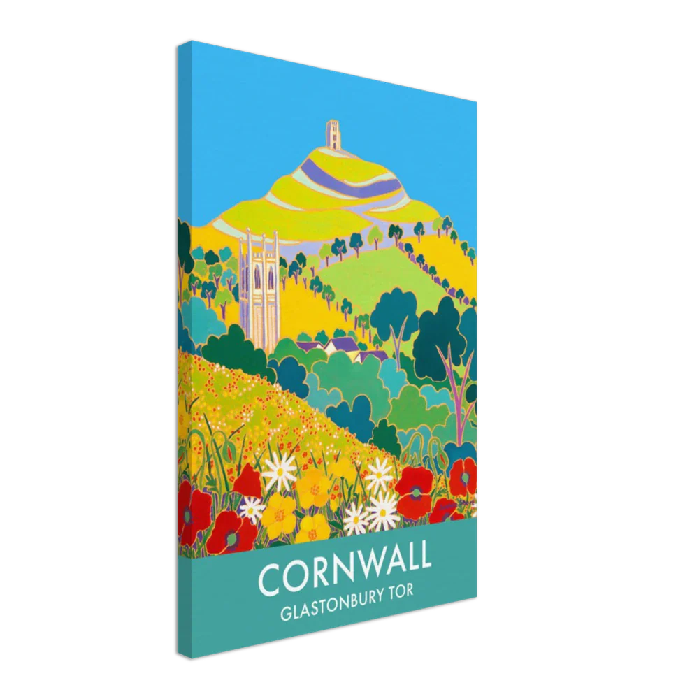 Canvas Art Print by Joanne Short of Glastonbury Tor, Somerset. - Image 6