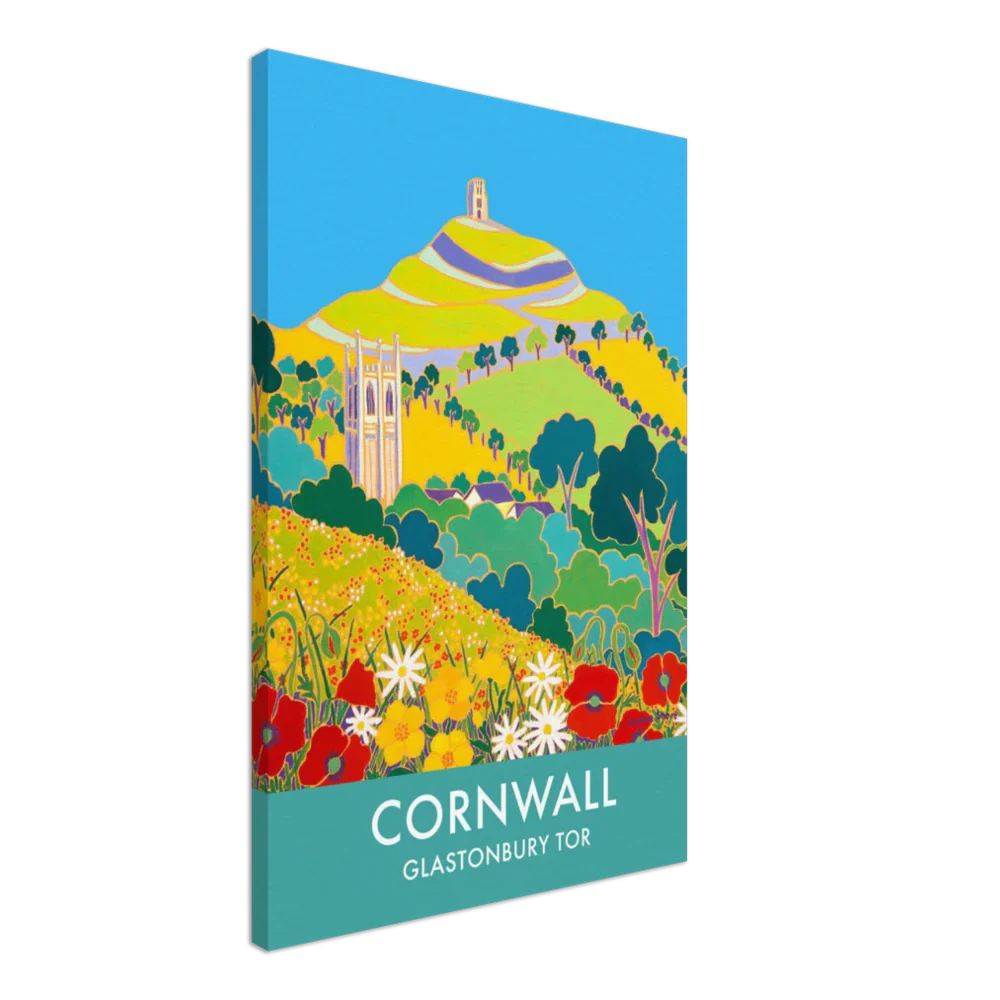 Canvas Art Print by Joanne Short of Glastonbury Tor, Somerset. - Image 7