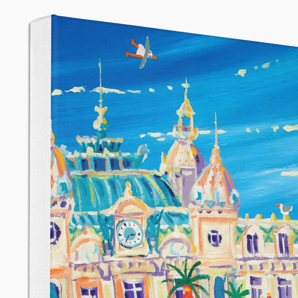 Casino Cuddle, Monte-Carlo, Monaco. Canvas Art Print by John Dyer - Image 2