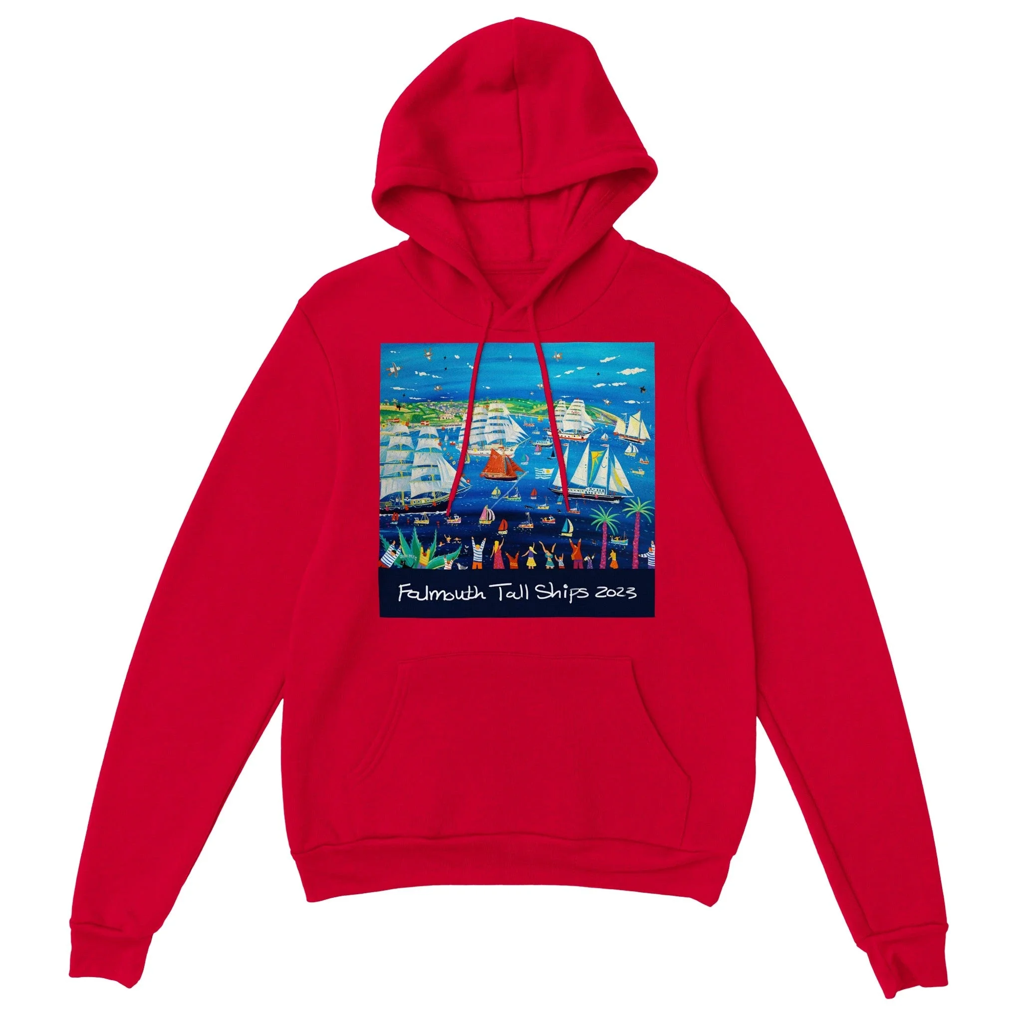 John Dyer Falmouth Tall Ships 2023 Classic Unisex Pullover Hoodie - Image 3