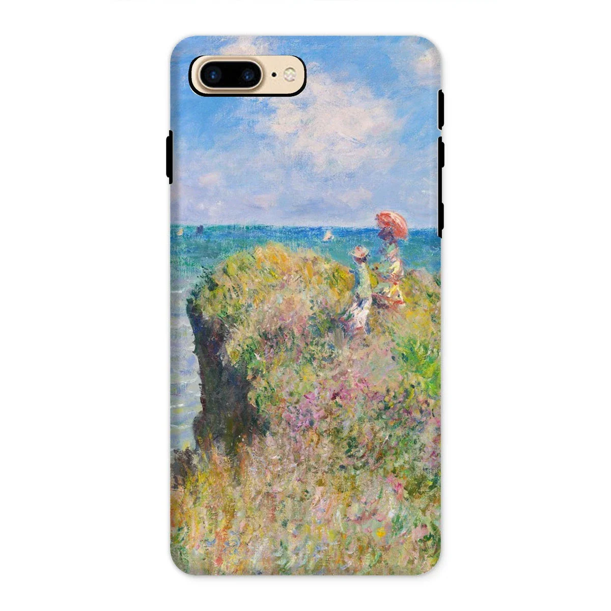 'Cliff Walk at Pourville' by Claude Monet. Historic Art Tough Phone Case - Image 23