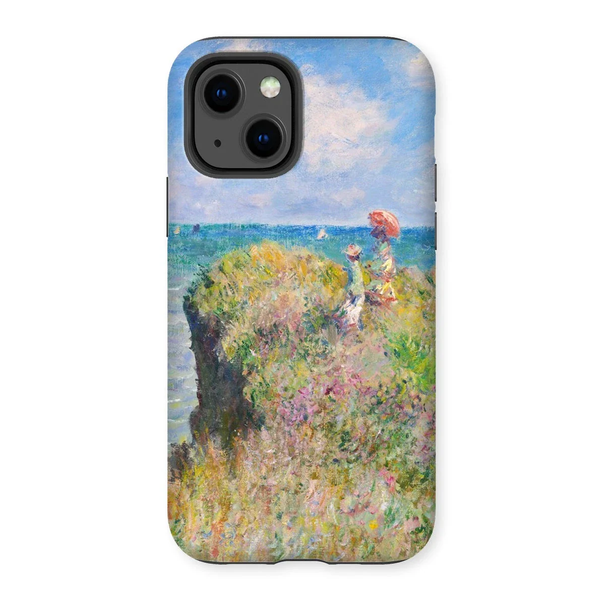 'Cliff Walk at Pourville' by Claude Monet. Historic Art Tough Phone Case - Image 5