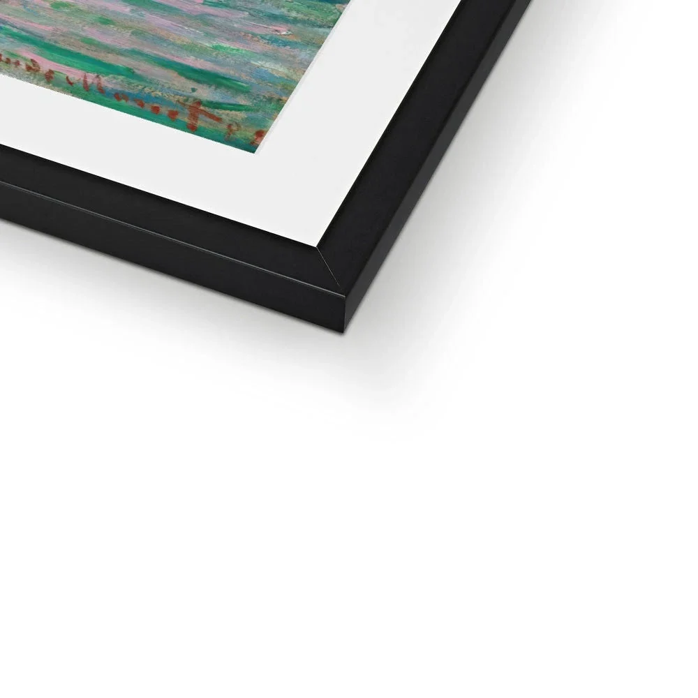 'Coucher De Soleil À Pourville, Pleine Mer' by Claude Monet. Open Edition Fine Art Print. Historic Art Framed and Mounted Print - Image 4
