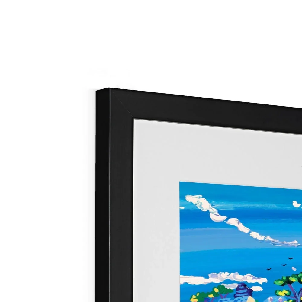 John Dyer Framed Open Edition Cornish Art Print. 'Fowey Fun'. Cornwall Art Gallery - Image 10