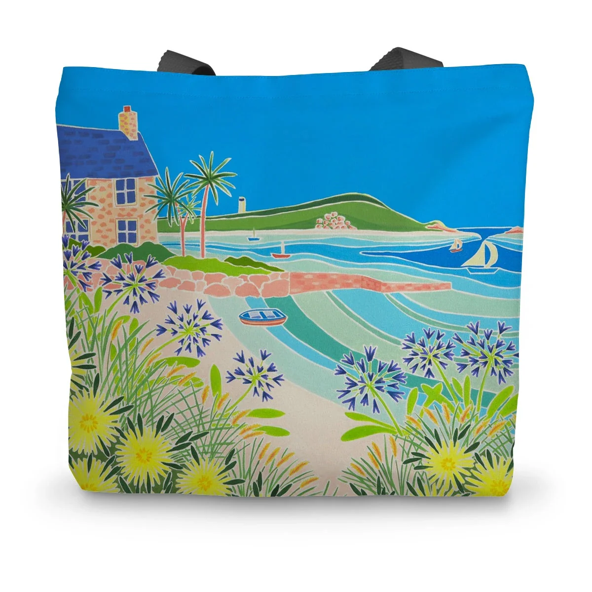 Island Morning, Old Grimsby, Tresco by Joanne Short Canvas Tote Bag