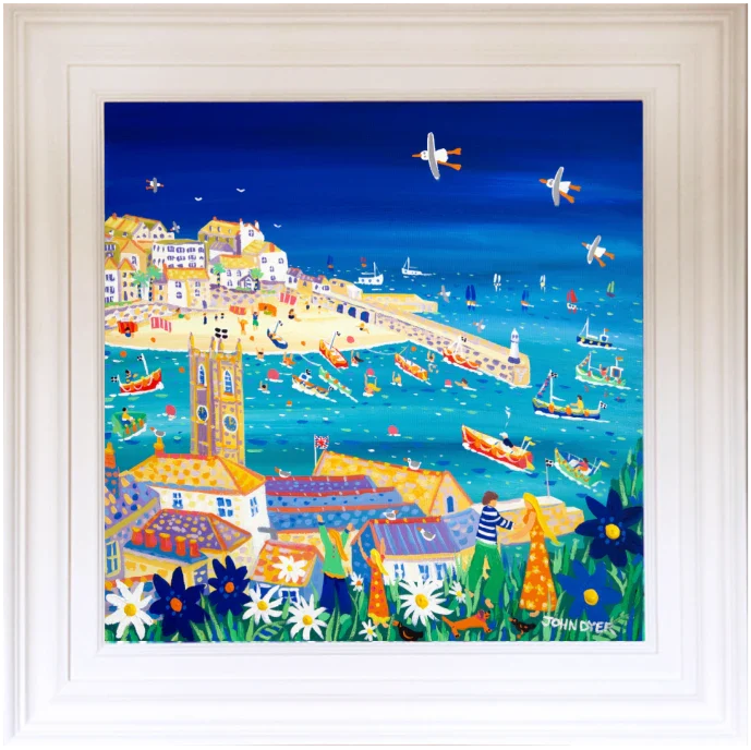 John Dyer Painting. Stunning View, St Ives - Image 2