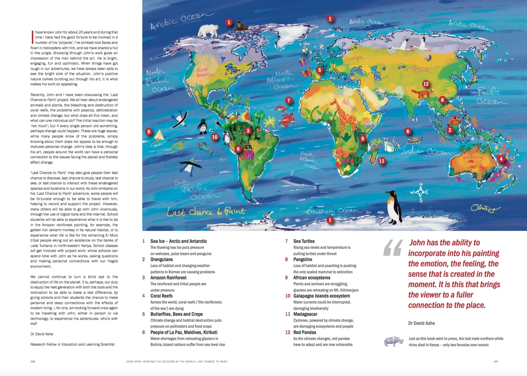Cornish Artist Book about John Dyer. ‘Painting the Colours of the World’. Foreword by Alan Titchmarsh. - Image 18