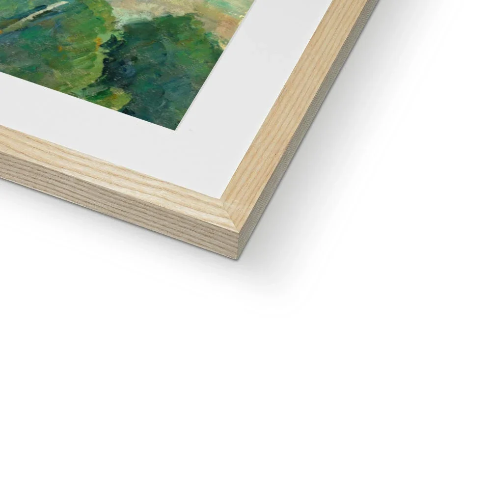 Paul Cézanne Framed Open Edition Art Print. 'Mont Sainte-Victoire and the Viaduct of the Arc River Valley'. Art Gallery Historic Art - Image 9
