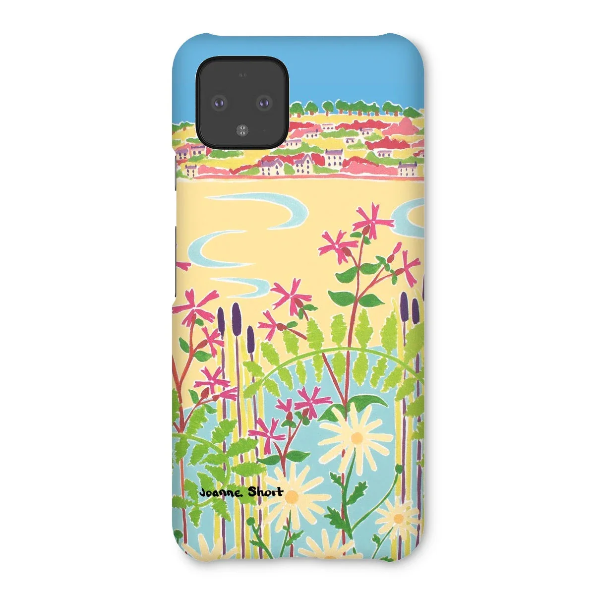 Snap Art Phone Case. Camel Estuary, Rock, Padstow. Artist Joanne Short. Cornwall Art Gallery - Image 17