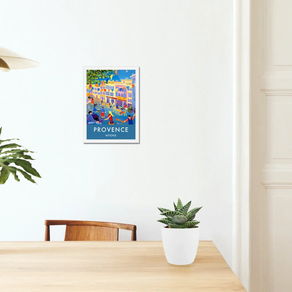 French Wall Art Poster Print by John Dyer. Nyons, Provence. French Art Gallery - Image 4