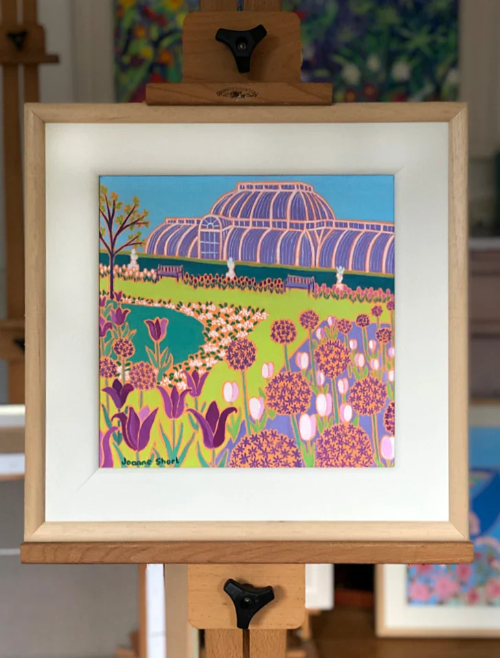Original Painting by Joanne Short. Spring Flowers, Kew Gardens, London - Image 2