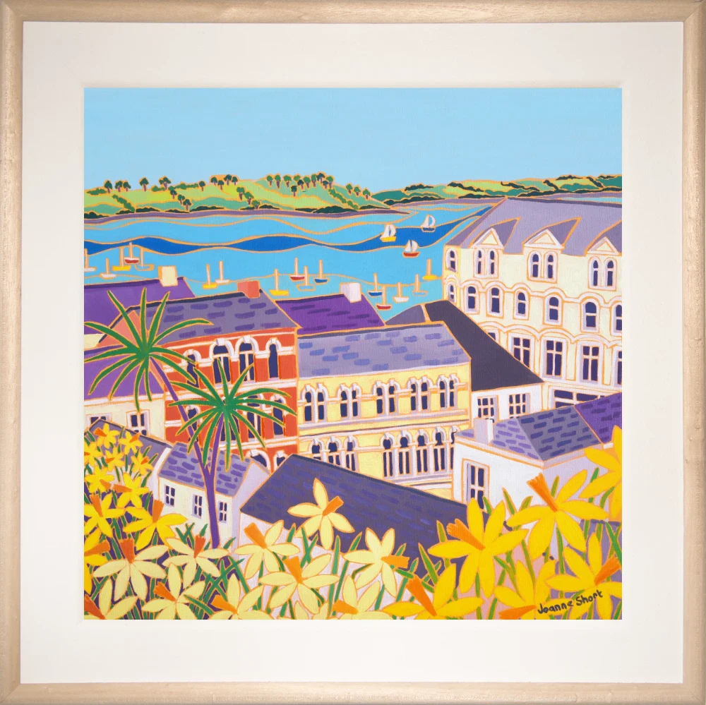 Original Painting by Joanne Short. View to the Sea, Falmouth - Image 2