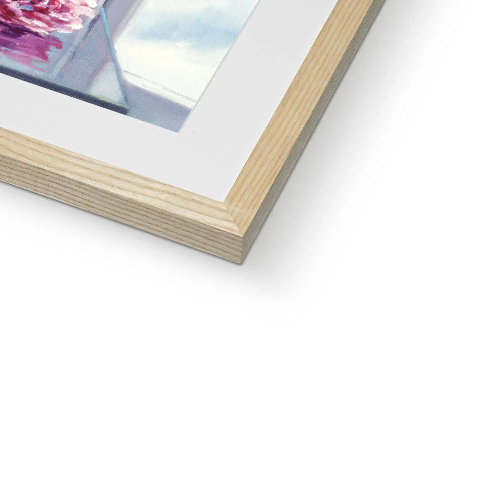 Ted Dyer Still Life Framed Open Edition Cornish Fine Art Print. 'Pink Peonies'. Cornwall Art Gallery - Image 9