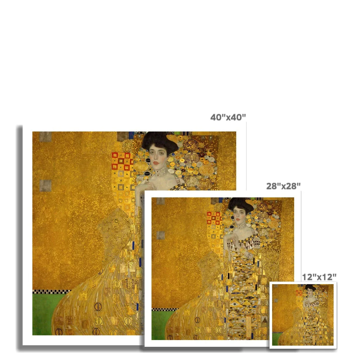 Gustav Klimt Open Edition Art Print. 'Portrait of Adele Bloch-Bauer'. Art Gallery Historic Art - Image 3