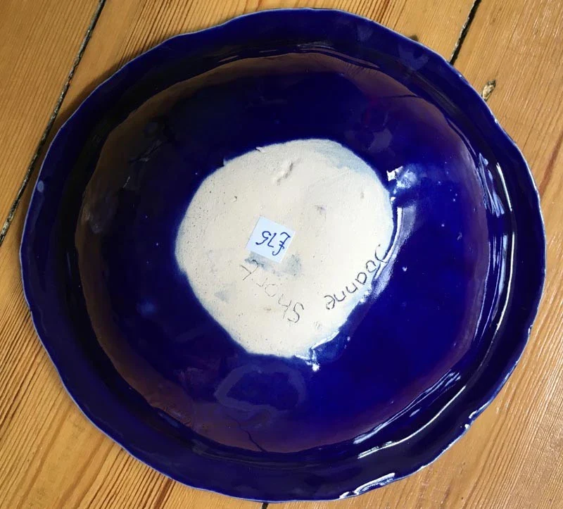 Seaweed and Cornish Fish ceramic bowl from artist Joanne Short - Image 3