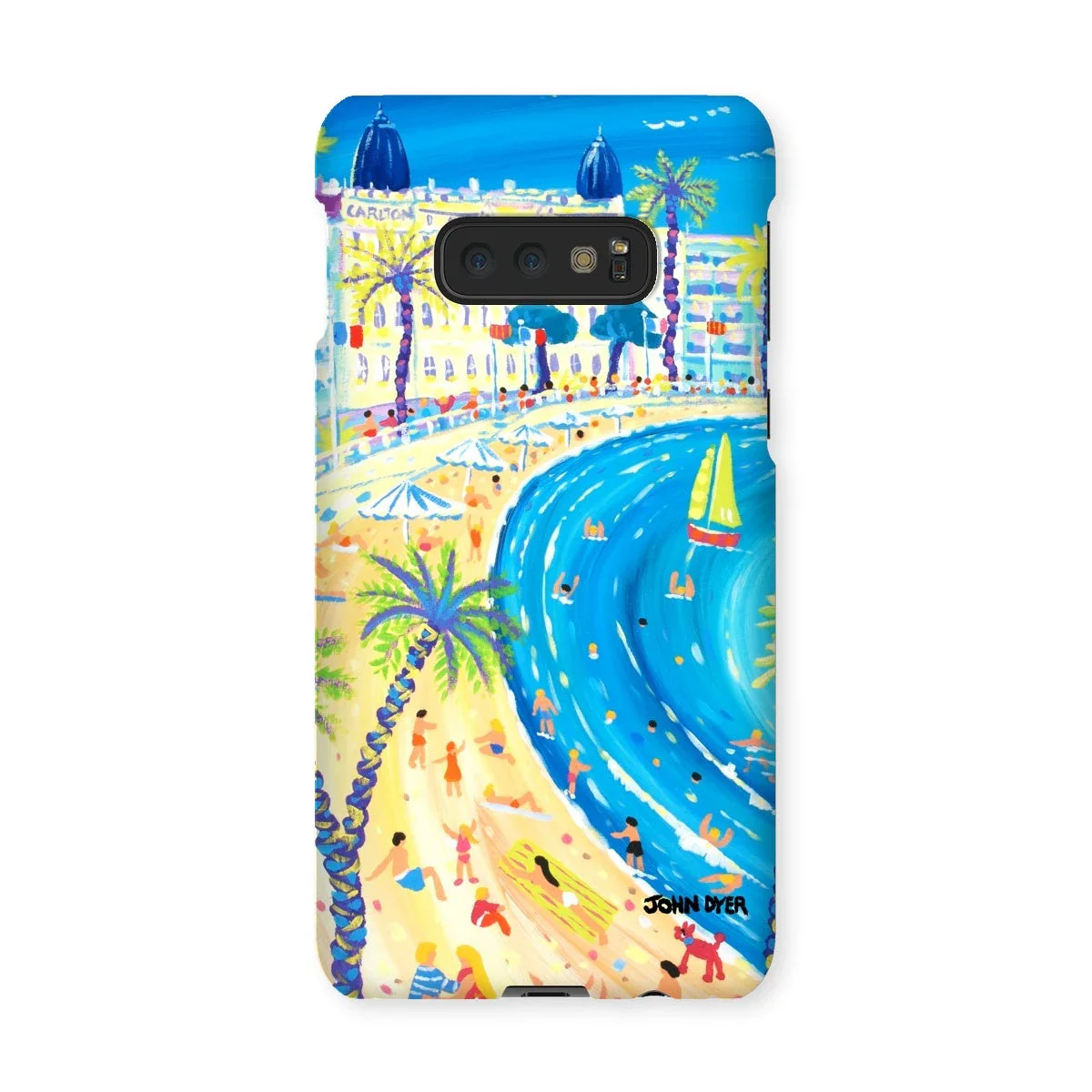 Snap Art Phone Case. Cannes, South of France. Artist John Dyer. Cornwall Art Gallery - Image 11