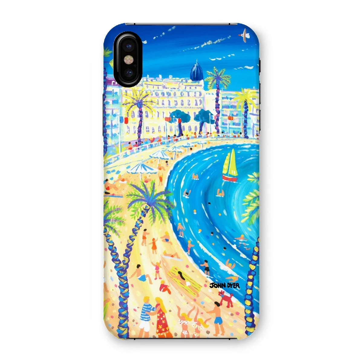 Snap Art Phone Case. Cannes, South of France. Artist John Dyer. Cornwall Art Gallery - Image 36