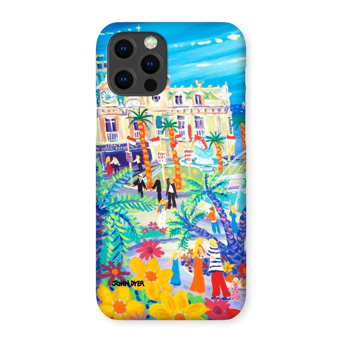 Snap Art Phone Case. Casino Square, Monaco. Artist John Dyer. Cornwall Art Gallery - Image 29