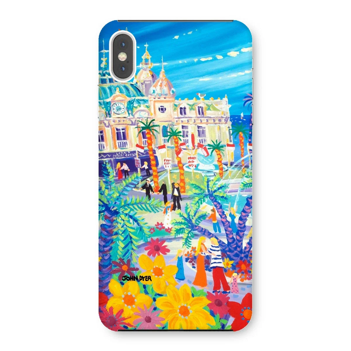Snap Art Phone Case. Casino Square, Monaco. Artist John Dyer. Cornwall Art Gallery - Image 37