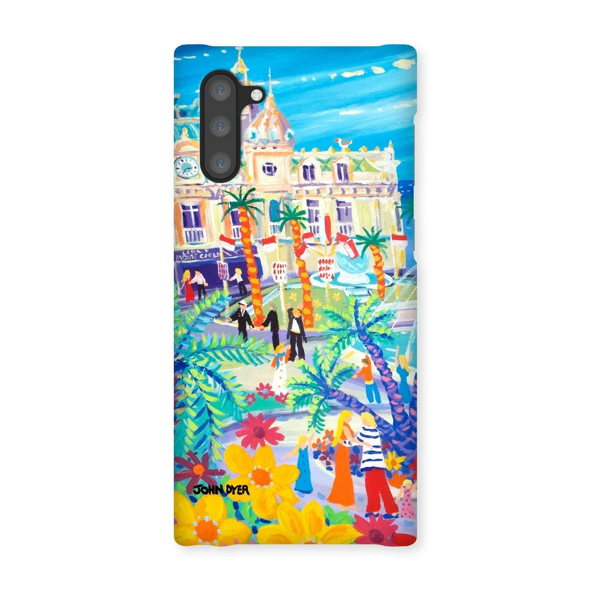 Snap Art Phone Case. Casino Square, Monaco. Artist John Dyer. Cornwall Art Gallery - Image 8