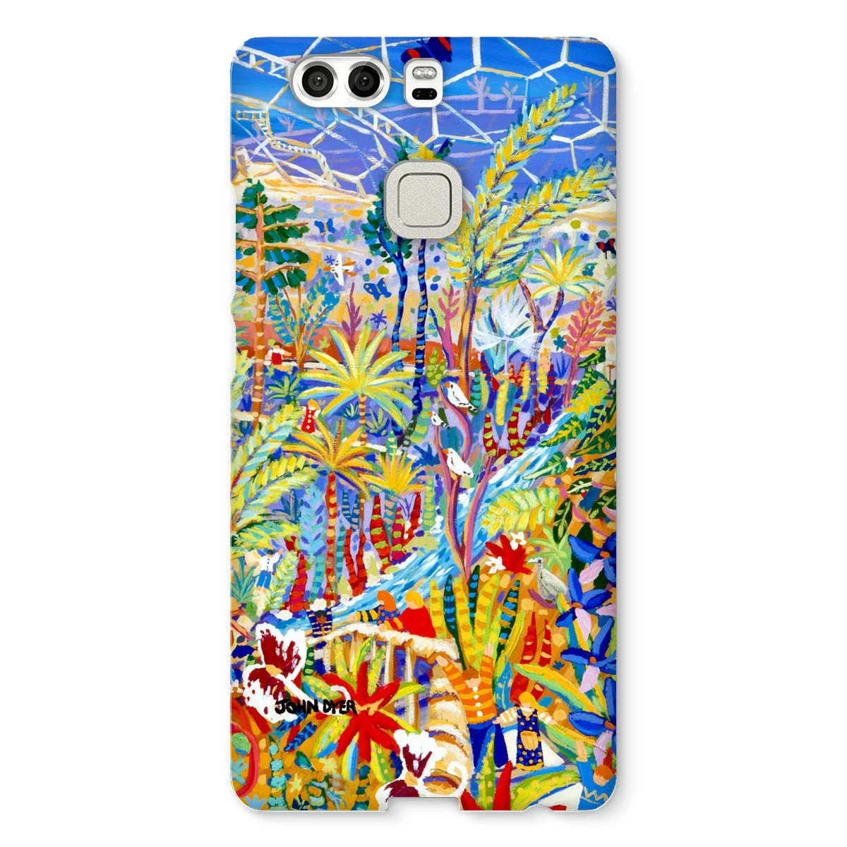 Snap Art Phone Case. Eden Project Rainforest. Artist John Dyer. Cornwall Art Gallery - Image 22