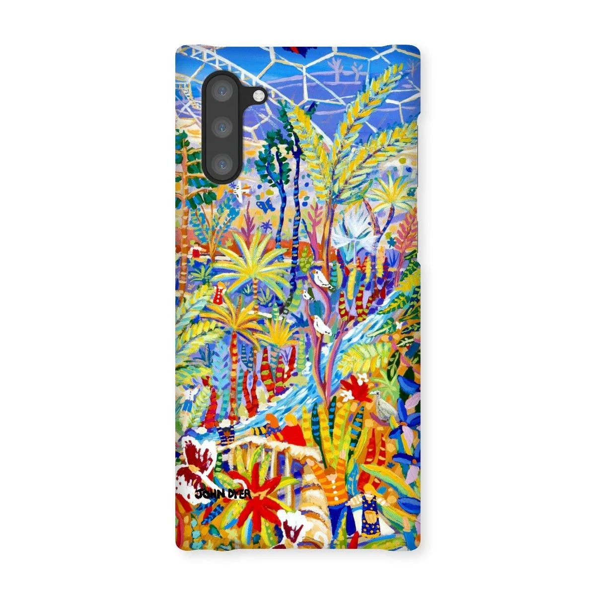 Snap Art Phone Case. Eden Project Rainforest. Artist John Dyer. Cornwall Art Gallery - Image 8