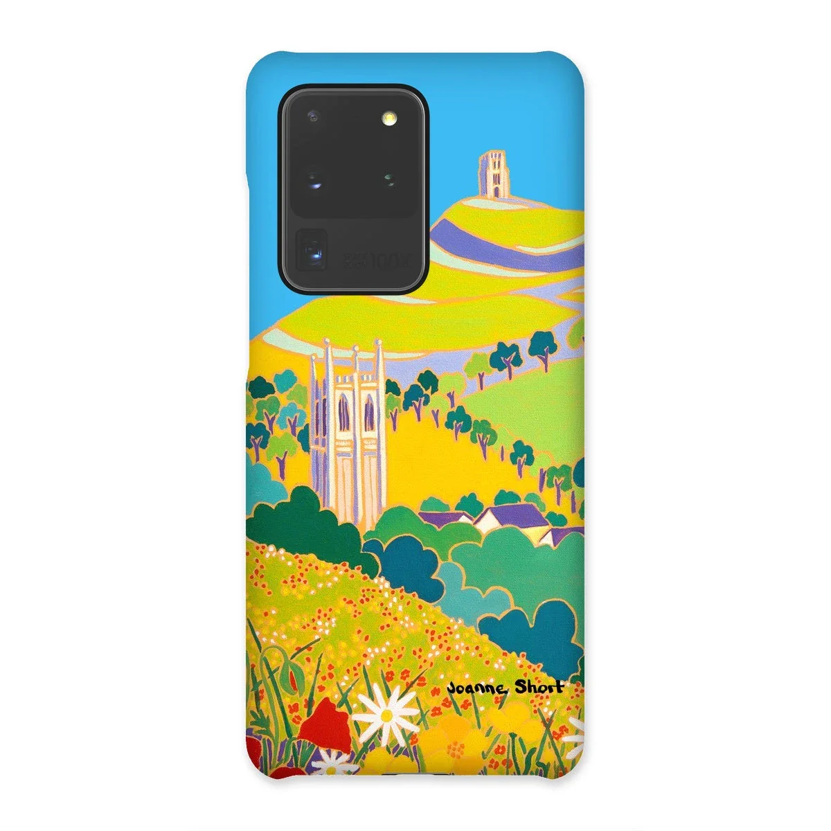Snap Art Phone Case. Glastonbury Tor, Somerset. Artist Joanne Short. - Image 2