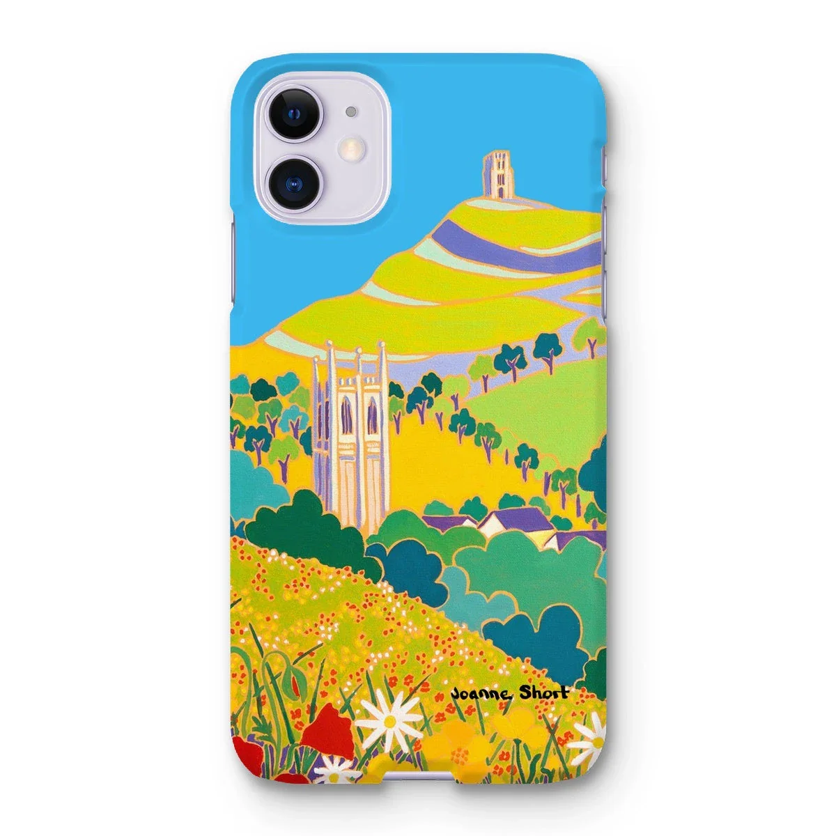 Snap Art Phone Case. Glastonbury Tor, Somerset. Artist Joanne Short. - Image 24
