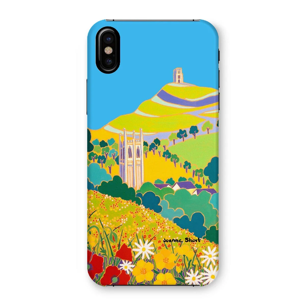 Snap Art Phone Case. Glastonbury Tor, Somerset. Artist Joanne Short. - Image 36