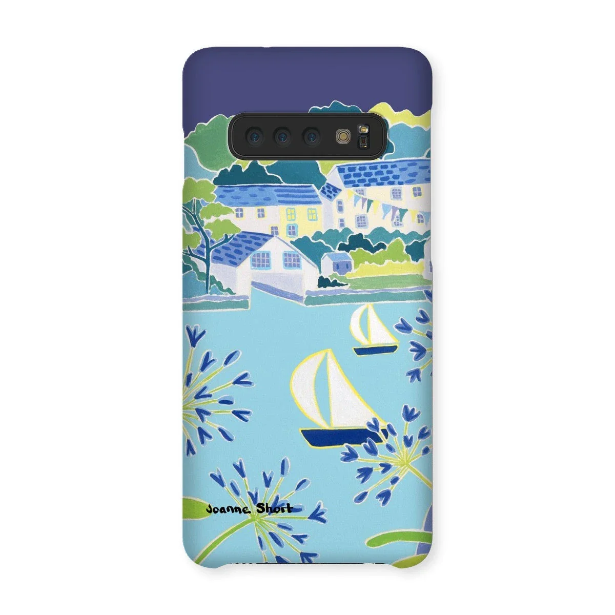 Snap Art Phone Case. Helford River & Village. Artist Joanne Short. Cornwall Art Gallery - Image 10
