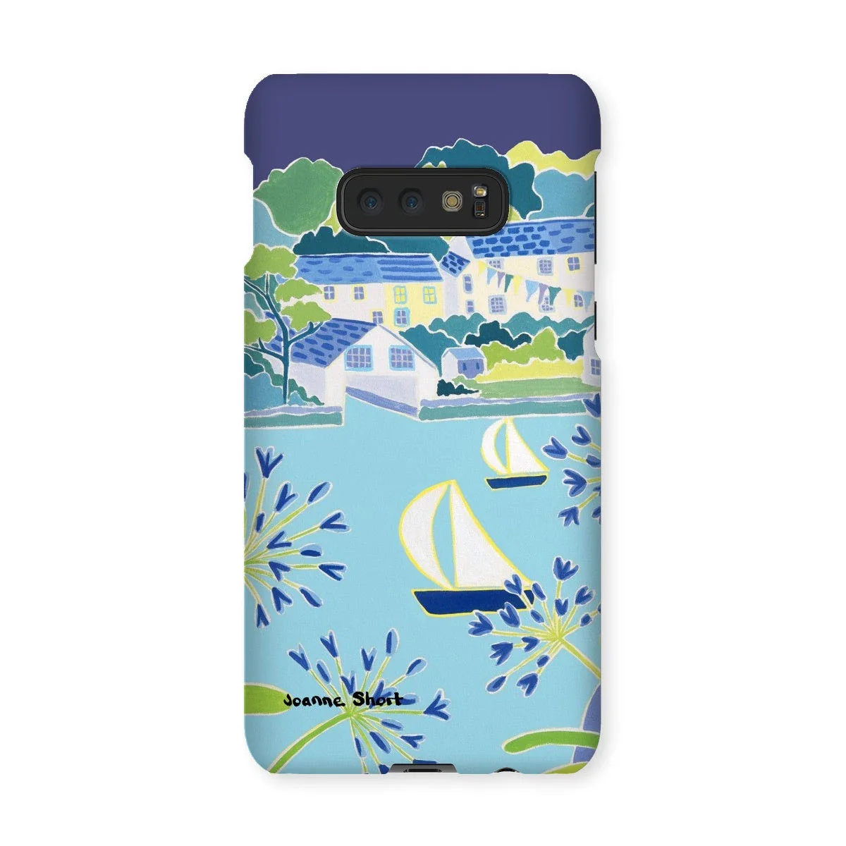 Snap Art Phone Case. Helford River & Village. Artist Joanne Short. Cornwall Art Gallery - Image 11