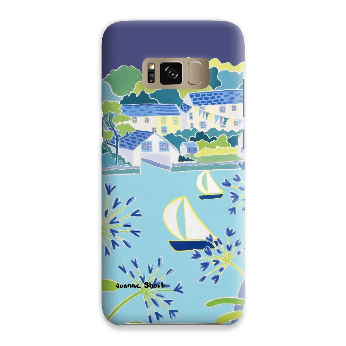 Snap Art Phone Case. Helford River & Village. Artist Joanne Short. Cornwall Art Gallery - Image 12