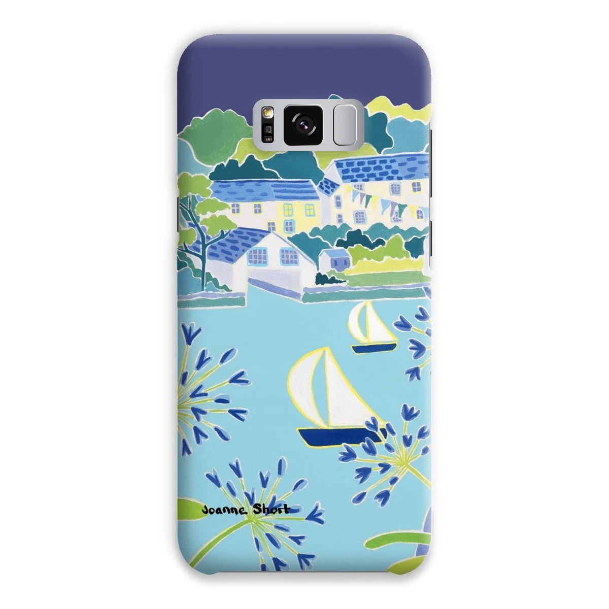 Snap Art Phone Case. Helford River & Village. Artist Joanne Short. Cornwall Art Gallery - Image 13