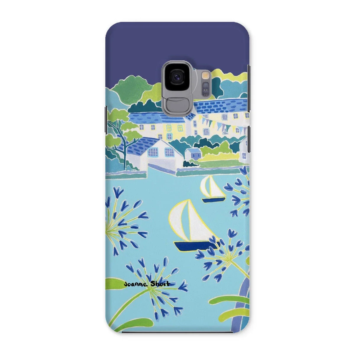 Snap Art Phone Case. Helford River & Village. Artist Joanne Short. Cornwall Art Gallery - Image 14