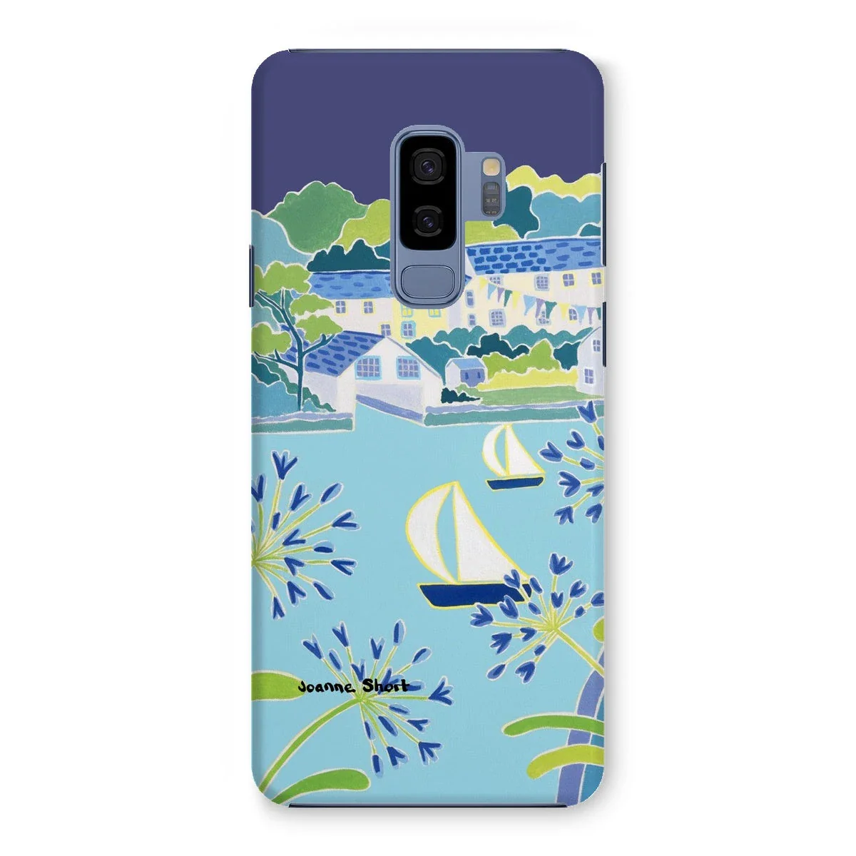 Snap Art Phone Case. Helford River & Village. Artist Joanne Short. Cornwall Art Gallery - Image 15