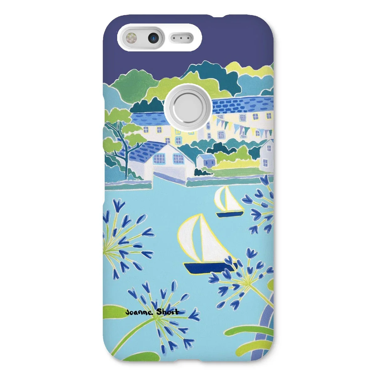 Snap Art Phone Case. Helford River & Village. Artist Joanne Short. Cornwall Art Gallery - Image 16