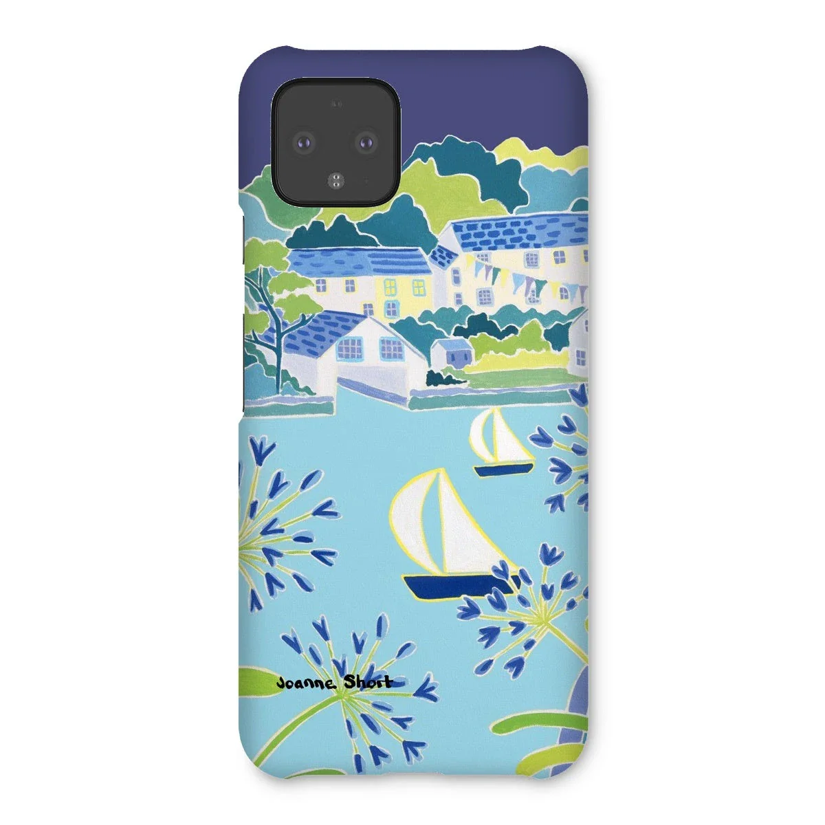 Snap Art Phone Case. Helford River & Village. Artist Joanne Short. Cornwall Art Gallery - Image 17