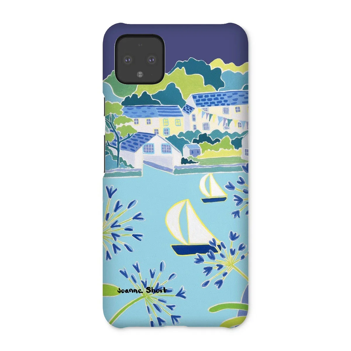 Snap Art Phone Case. Helford River & Village. Artist Joanne Short. Cornwall Art Gallery - Image 18