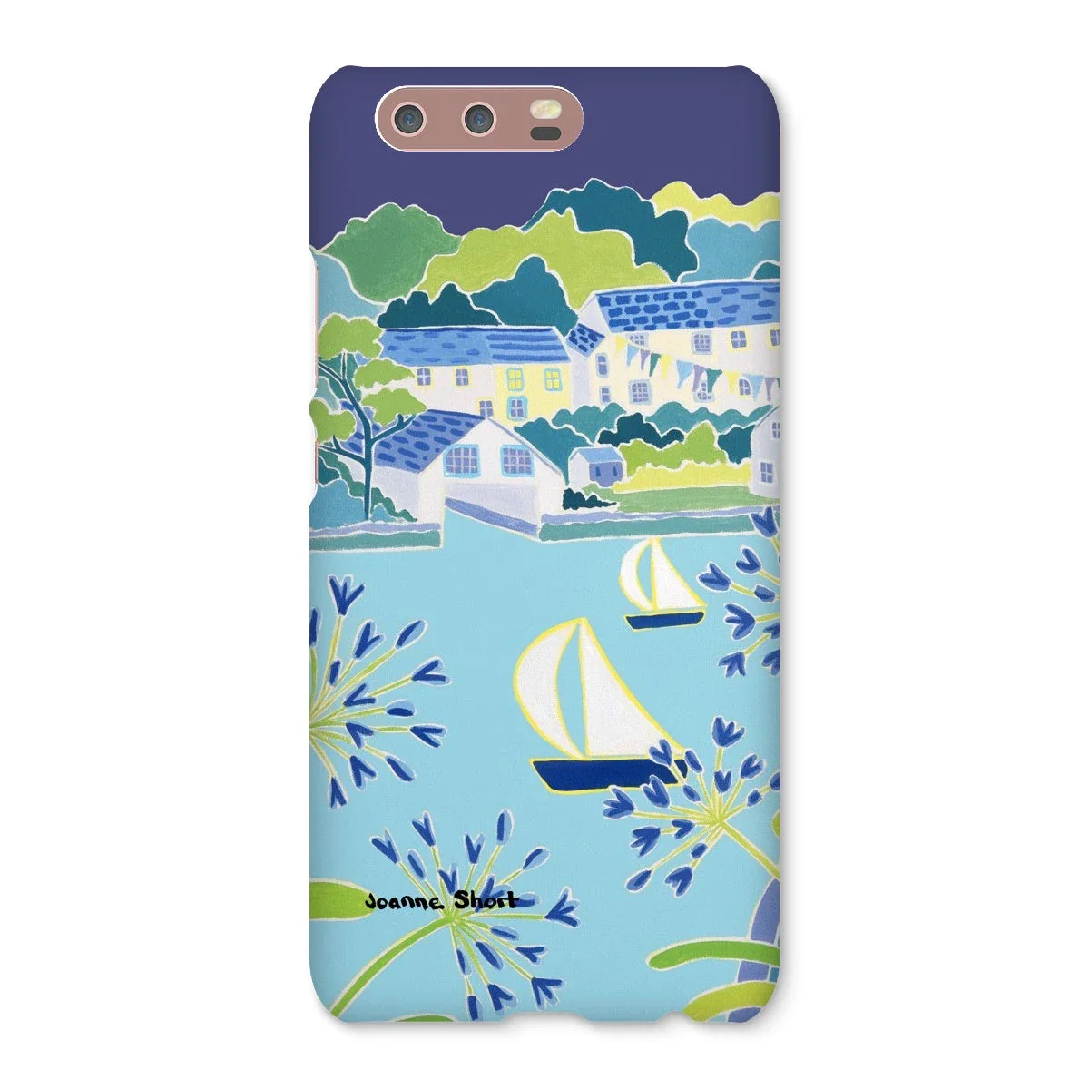 Snap Art Phone Case. Helford River & Village. Artist Joanne Short. Cornwall Art Gallery - Image 20