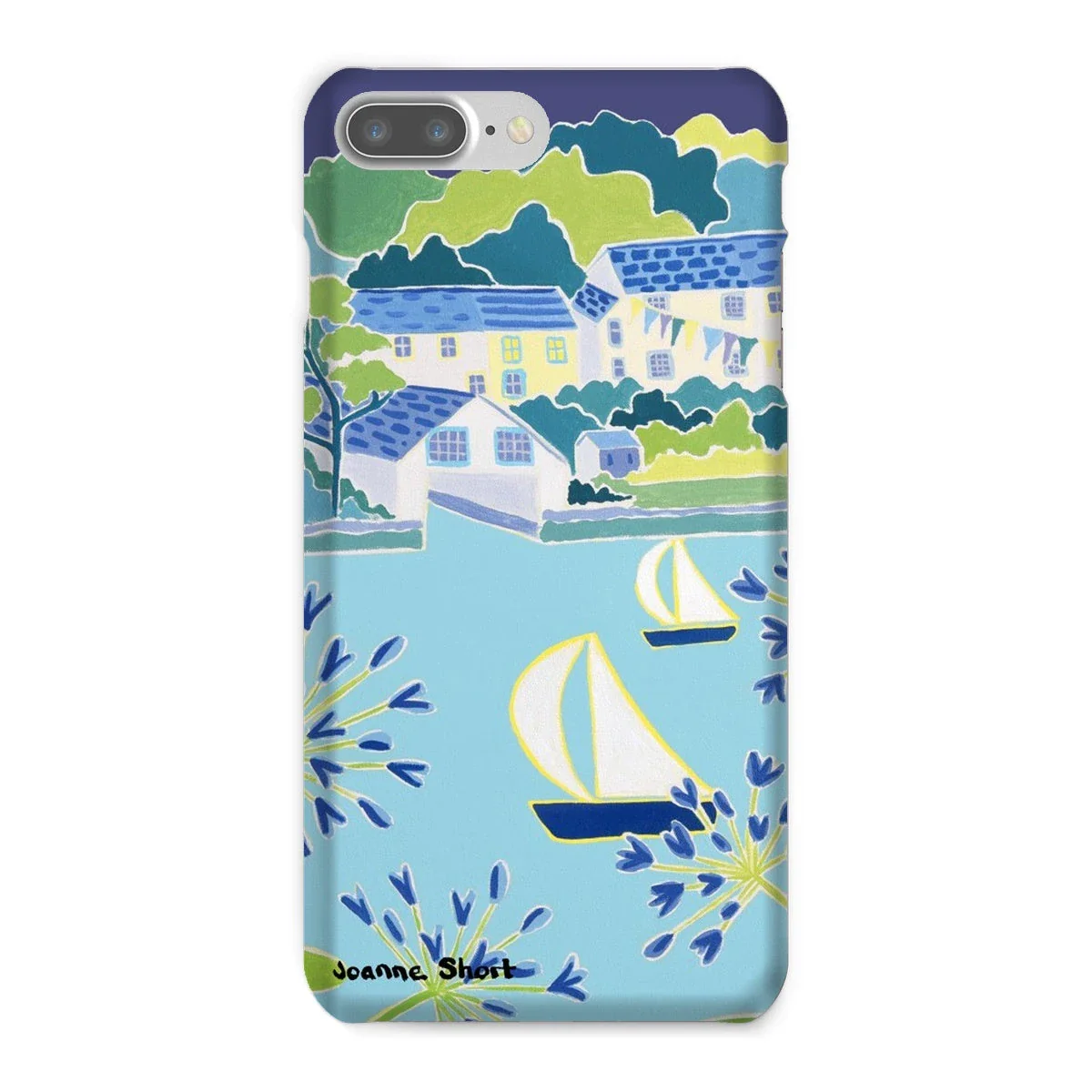 Snap Art Phone Case. Helford River & Village. Artist Joanne Short. Cornwall Art Gallery - Image 32