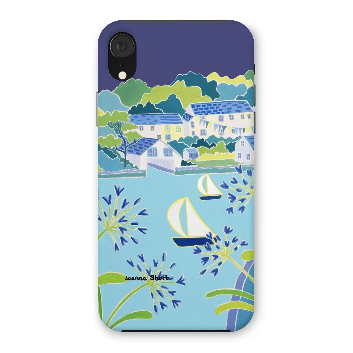 Snap Art Phone Case. Helford River & Village. Artist Joanne Short. Cornwall Art Gallery - Image 35