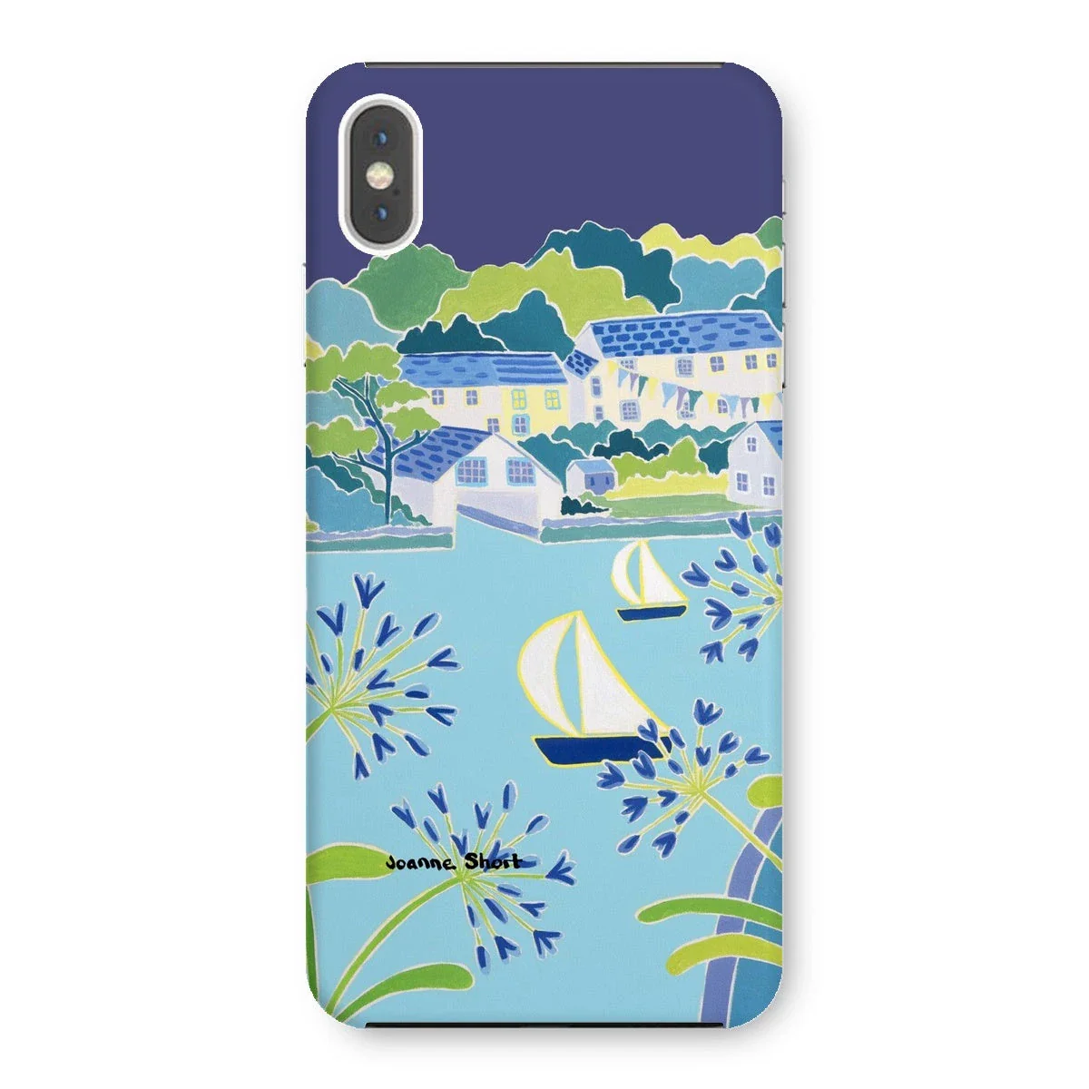 Snap Art Phone Case. Helford River & Village. Artist Joanne Short. Cornwall Art Gallery - Image 37