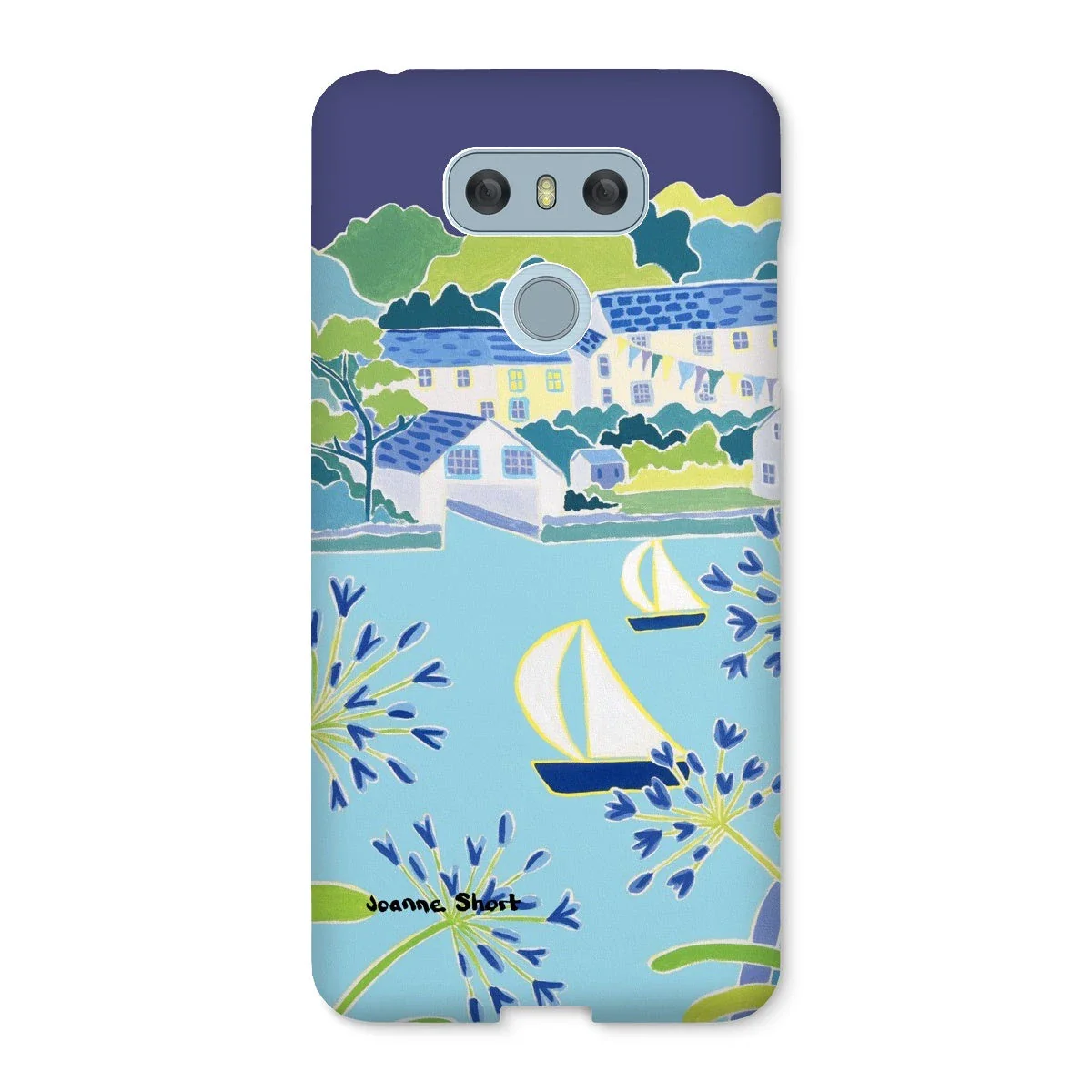 Snap Art Phone Case. Helford River & Village. Artist Joanne Short. Cornwall Art Gallery - Image 38