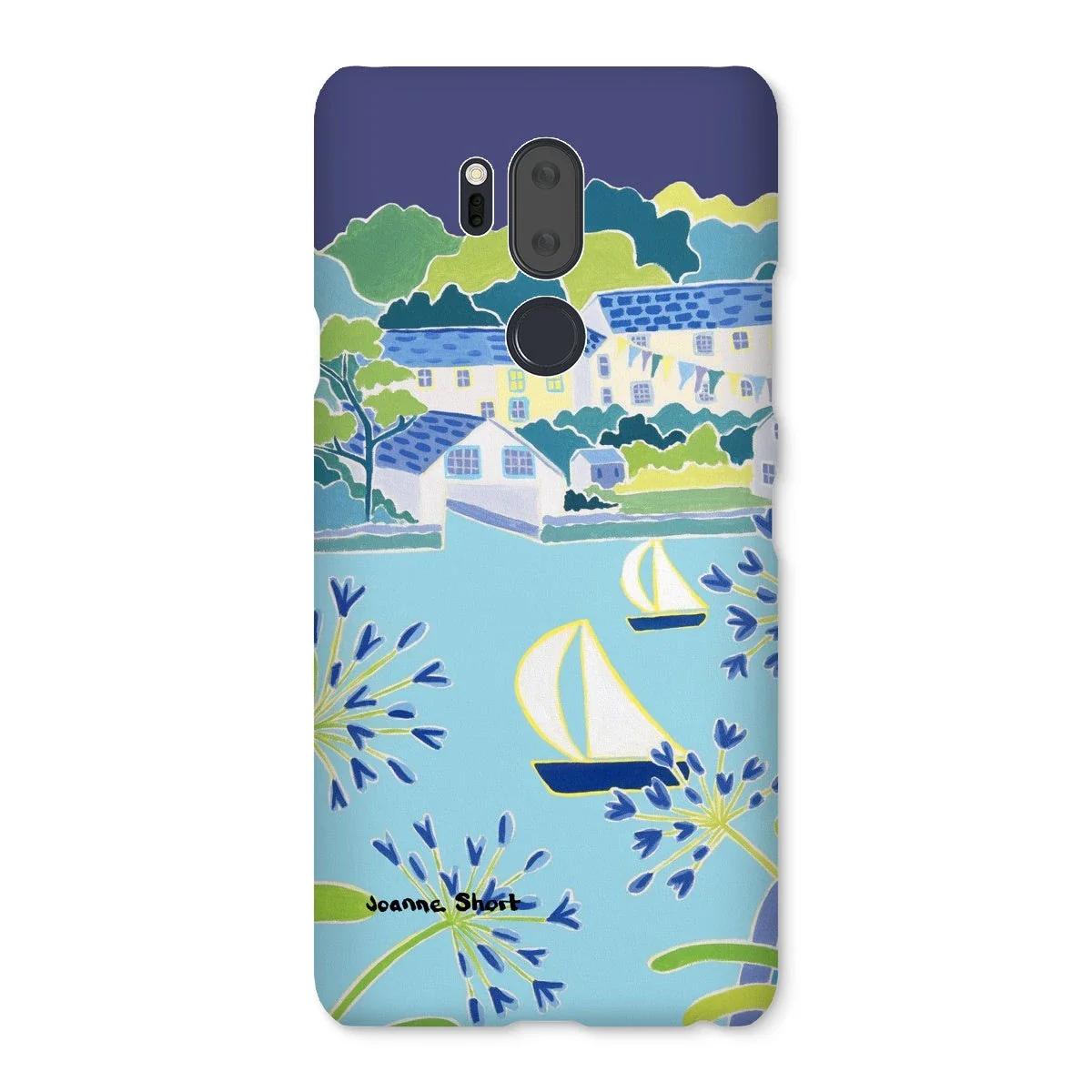 Snap Art Phone Case. Helford River & Village. Artist Joanne Short. Cornwall Art Gallery - Image 39