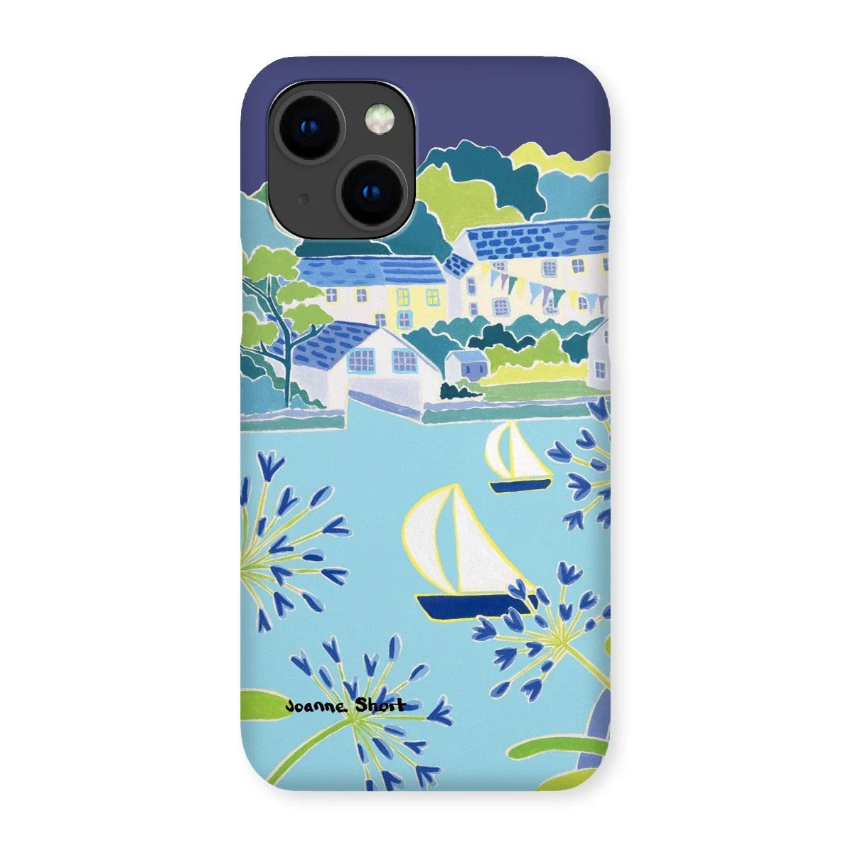 Snap Art Phone Case. Helford River & Village. Artist Joanne Short. Cornwall Art Gallery - Image 44