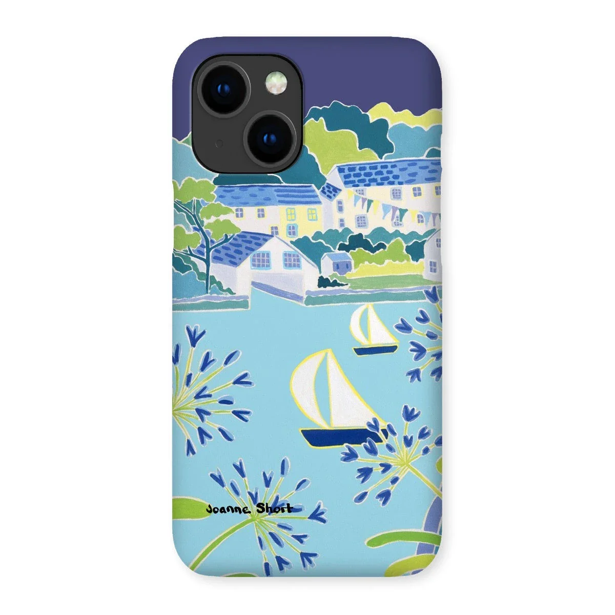 Snap Art Phone Case. Helford River & Village. Artist Joanne Short. Cornwall Art Gallery - Image 46