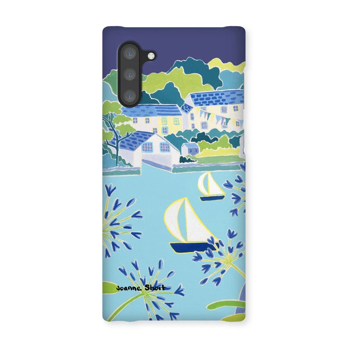 Snap Art Phone Case. Helford River & Village. Artist Joanne Short. Cornwall Art Gallery - Image 8